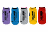 Godzilla x Kong Masks 5 Pair Pack Lowcut Socks