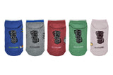 Naruto Kids 5 Pair Lowcut Socks