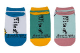 Pete the Cat Kids Easter 3 Pair Lowcut Socks