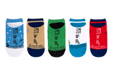 Pete the Cat Kids All Season 5 Pair Pack Lowcut Socks