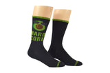 Sock House Co. Men's Hard Core Avocado Athletic Crew Sock