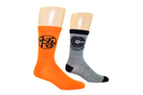 Dragon Ball Z Goku Kanji 2 Pair Pack of Crew Socks