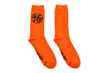 Dragon Ball Z Goku Kanji 2 Pair Pack of Crew Socks