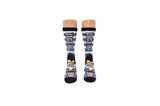 Dragon Ball Z Vegeta Stripe Crew Sock