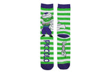 Dragon Ball Z Chibi Piccolo Stripe Crew Socks
