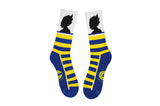 Dragon Ball Super Vegeta Silhouette Athletic Crew Socks