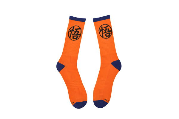 Dragon Ball Super Goku Symbol Athletic Crew Socks