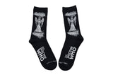 Doctor Who Weeping Angels 2 Pair Pack Crew Socks
