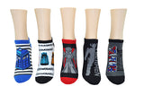 Doctor Who 5 Pair Lowcut Pack Socks