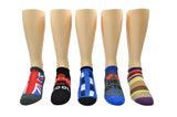 Doctor Who Union Jack 5 Pair Pack Lowcut Socks