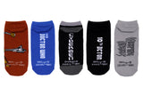Doctor Who 10th Doctor 5 Pair Pack Lowcut Socks