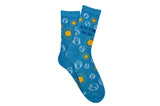 Doctor Who Molecule Print Crew Sock