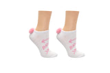 Sock House Co. Bride Pom Pom Lowcut Sock