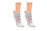 Sock House Co. Bride Pom Pom Lowcut Sock