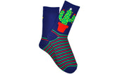 Christmas Ladies Cactus Crew Sock