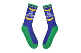 Sock House Co Mens Go Bananas Athletic Crew Socks
