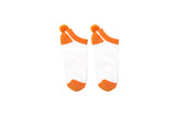 Orange Sock House Co. Ladies Athletic Pom Pom Lowcut Sock