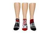 I Heart The Walking Dead Daryl 3 Pair Pack Lowcut