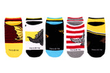 Godzilla 5 Pair Pack Lowcut Socks