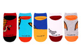 Godzilla Kids 5 Pair Pack Lowcut Socks