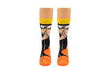 Naruto Shippuden Shadow Clone Jutsu Crew Socks