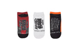 Naruto Shippuden Nine Tails 3 Pair Pack Lowcut Socks