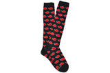 Naruto Shippuden Akatsuki Cloud Print Knee High Socks