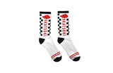 Naruto Shippuden Akatsuki Cloud Athletic Crew Socks