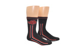 Naruto Shippuden Akatsuki Cloud Symbol Crew Sock