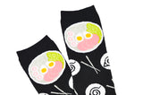 Naruto Shippuden Hidden Leaf Ramen Crew Socks