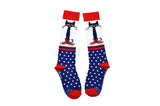 Pete the Cat Kids Pete Dot Knee High Socks