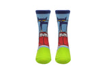 Pete the Cat Kids Car Crew Socks