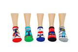 Pete the Cat Kids Rock on 5 Pair Pack of Lowcut Socks