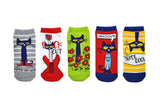 Pete the Cat Adult 5 Pair Pack of Lowcut Socks