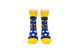 Pete the Cat Kids Pete Dot Crew Socks