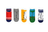 Pete the Cat Adult 5 Pair Pack Lowcut Socks