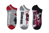 The Walking Dead I Heart Daryl Dixon 3 Pair Pack of Lowcut Socks