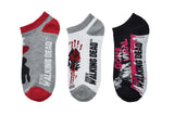 The Walking Dead I Heart Daryl Dixon 3 Pair Pack of Lowcut Socks