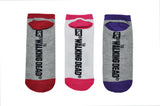 The Walking Dead Got Bit Fever Hit 3 Pair Pack of Lowcut Socks