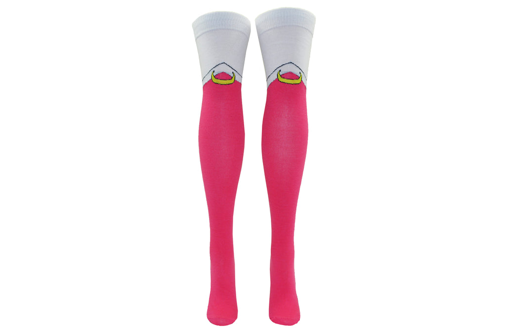 Sailor Moon Boots Cosplay Over the Knee Socks – Everything Legwear