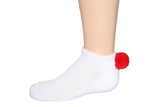 Sock House Co. Youth Lowcut Pom Pom Socks
