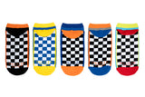 Dragon Ball Super Checkered 5 Pair Lowcut Socks