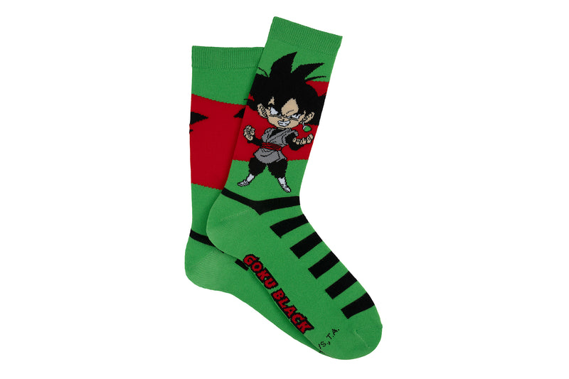 Dragon Ball Super Goku Black Crew Sock