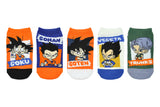 Dragon Ball Super Kids 5 Pair Lowcut Socks