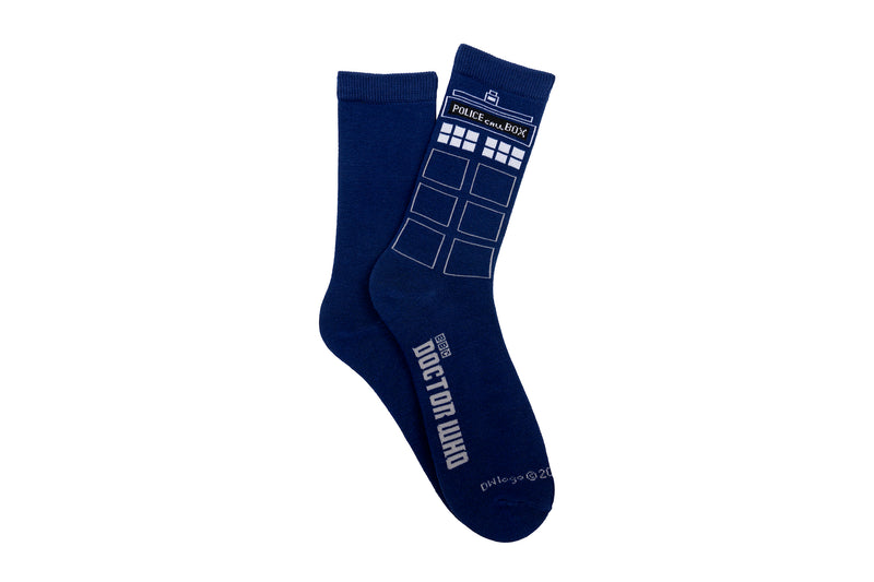 Doctor Who Tardis Crew Sock
