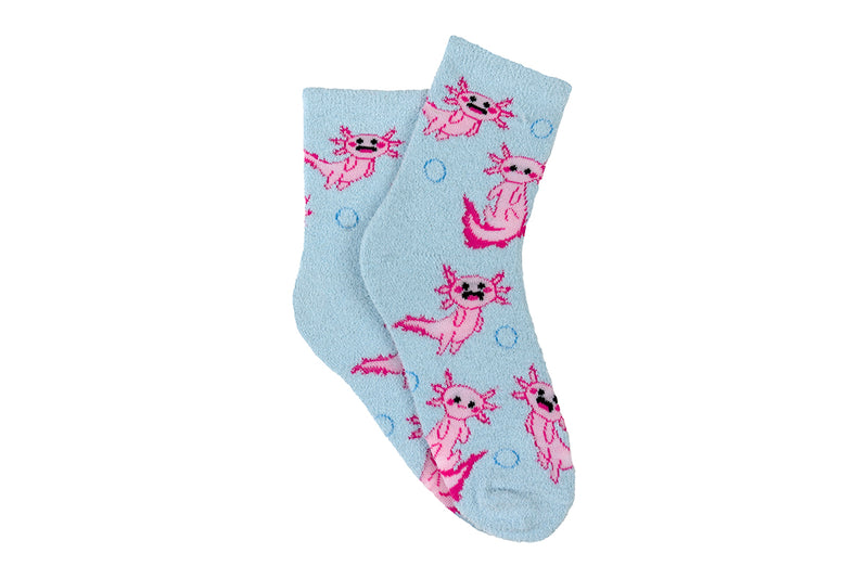 Sock House Co. Axolotl Cozy Crew Sock