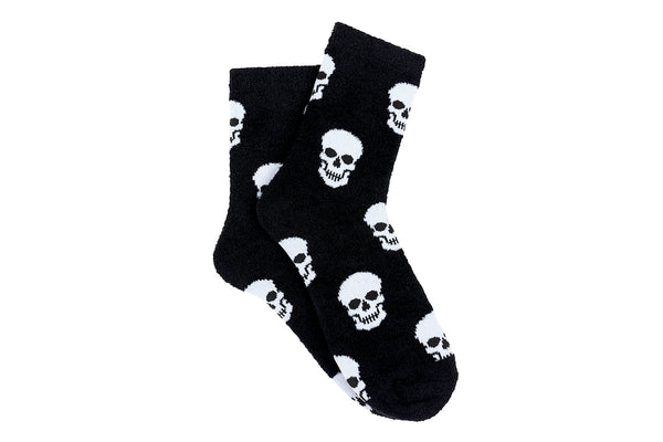 Sock House Co. Allover Skull Cozy Crew