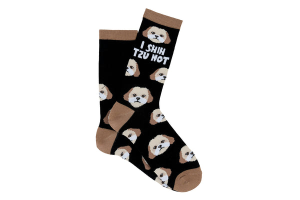 Sock House Co. I Shih Tzu Not Crew Socks