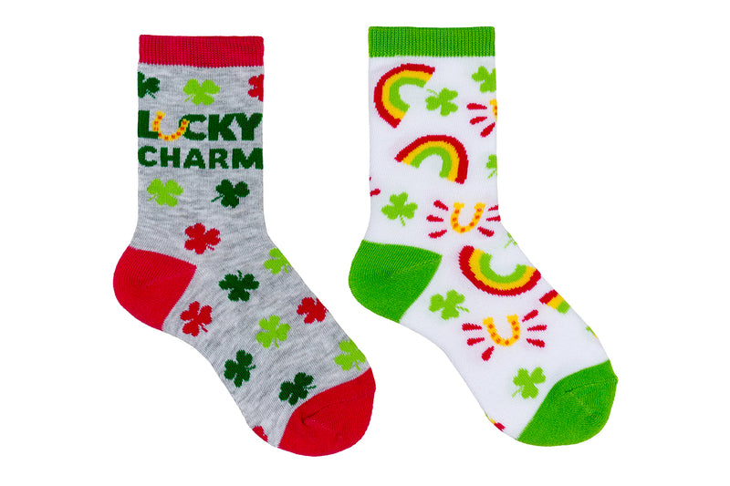 Everything Legwear Kids Lucky Charm 2 Pair Crew Socks