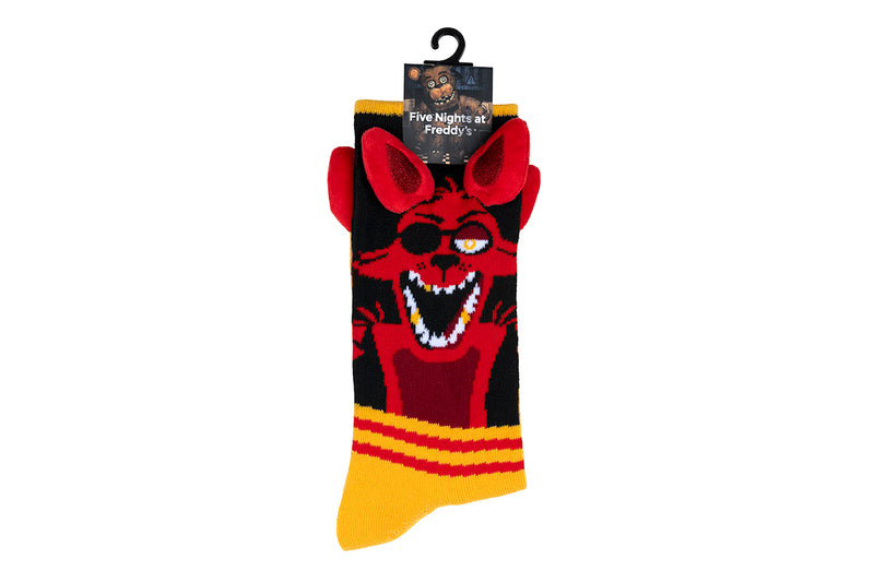 Five Nights at Freddy's Foxy 3D Ears Crew Sock